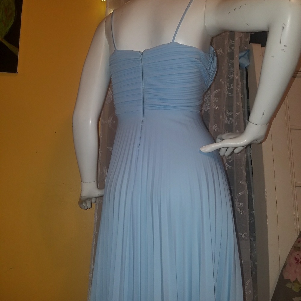 Beautiful Baby Blue 70's Dress CRAZY SALE! - Picture 8 of 8